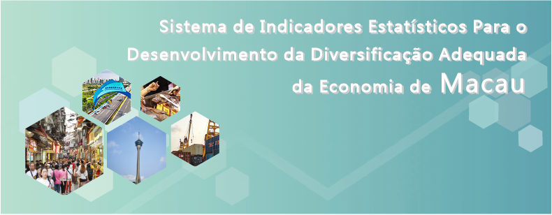 Sistema de Indicadores Estatísticos para o Desenvolvimento da Diversificação Adequada da Economia de Macau